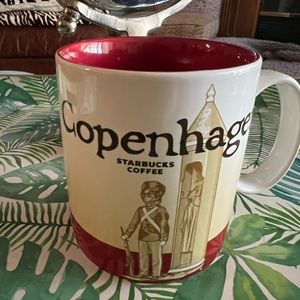 Starbucks Copenhagen 16oz Coffee Mug. Dated 2014